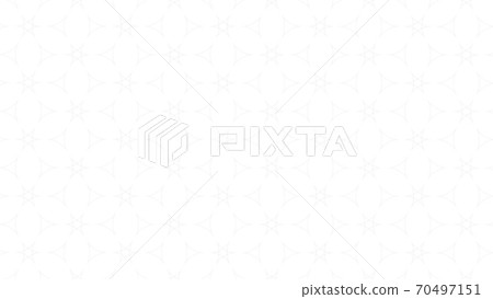 Background material of geometric pattern like cloisonne pattern with overlapping circles [16: 9] 70497151