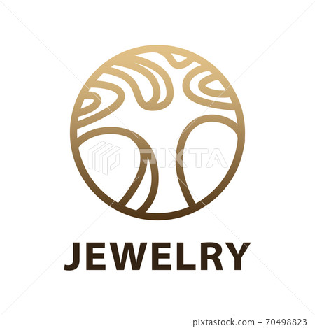 Vector logo of a jewelry workshop and store 70498823