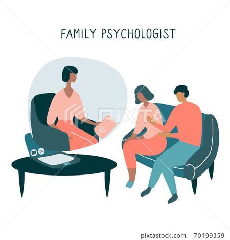 Family Psychologist. Online counseling for couple. Family Psychologist. Online counseling for couple. 70499359