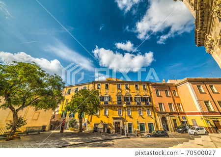 Piazza Duomo in Sassari old town 70500027