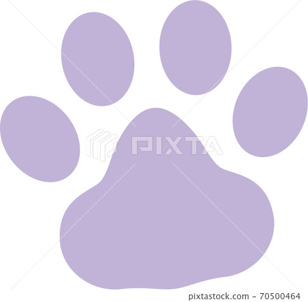 Paws icon illustration Paws icon illustration 70500464
