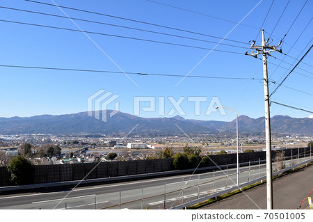 從松田山附近眺望妙景閣 從松田山附近眺望妙景閣 70501005