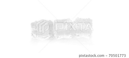 ice isolated on white background 70501773