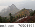 霧中的西北山脊 70504494