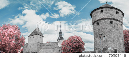 Infrared photo. beautiful photos of Tallinn Infrared photo. beautiful photos of Tallinn 70505446