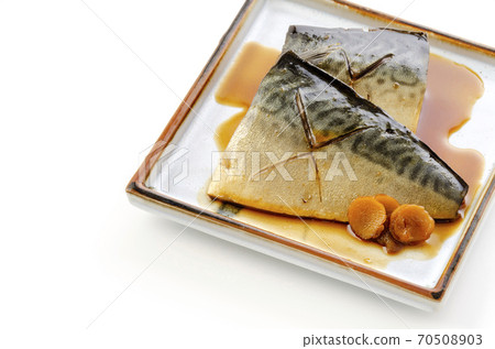 Boiled mackerel Boiled mackerel 70508903