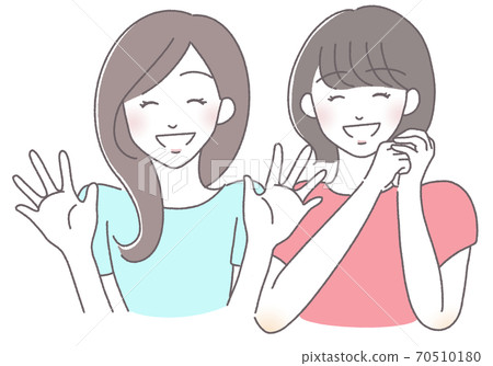 令人印象深刻的女性二重奏 70510180