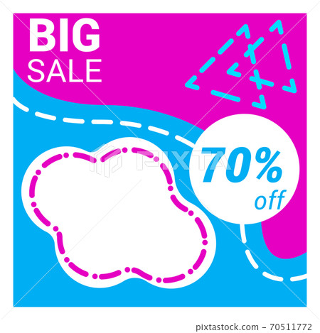 Square banner sale promotion offer 70511772