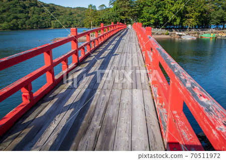 Prefectural Akagi Park, Tokitori Bridge, Akagi Shrine, Early Autumn Scenery Prefectural Akagi Park, Tokitori Bridge, Akagi Shrine, Early Autumn Scenery 70511972