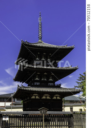 Kofukuji Mie Pagoda, Nara City, Nara Prefecture Kofukuji Mie Pagoda, Nara City, Nara Prefecture 70512158