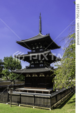 Kofukuji Mie Pagoda, Nara City, Nara Prefecture 70512165
