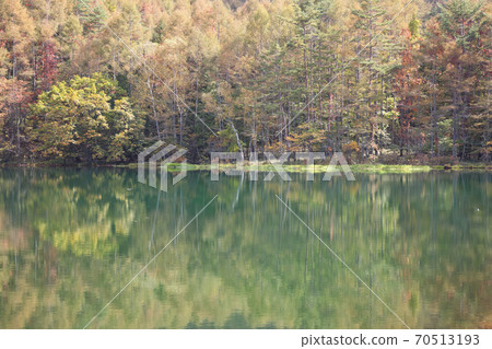 Mishakaike Pond in mid-October Mishakaike Pond in mid-October 70513193