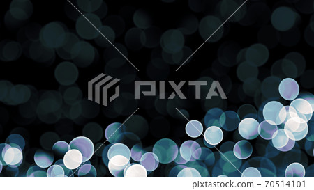 Abstract background image material with round bokeh and black background Abstract background image material with round bokeh and black background 70514101