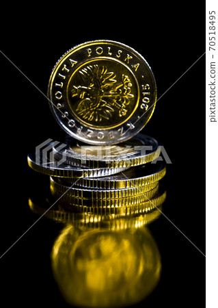 Polish zlotys small coin denomination Polish zlotys small coin denomination 70518495