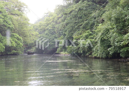 Rainy river descent Rainy river descent 70518917