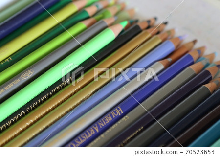 Colorful colored pencil 70523653
