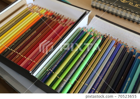 Colorful colored pencil Colorful colored pencil 70523655
