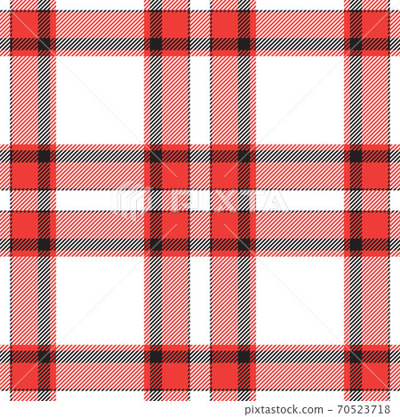 Plaid pattern seamless. Check fabric texture. Stripe square background. Vector textile design. Plaid pattern seamless. Check fabric texture. Stripe square background. Vector textile design. 70523718