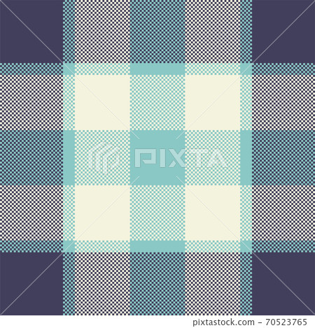 Pixel background vector design. Modern seamless pattern plaid. Square texture fabric. Tartan scottish textile. Beauty color madras ornament. Pixel background vector design. Modern seamless pattern plaid. Square texture fabric. Tartan scottish textile. Beauty color madras ornament. 70523765
