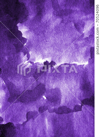 Abstract lilac watercolor on paper texture as background Abstract lilac watercolor on paper texture as background 70524096
