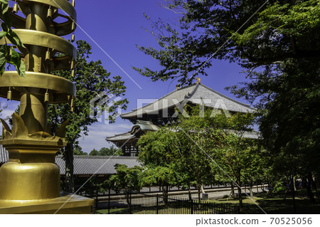 奈良縣奈良市愛華東大寺和大佛堂 奈良縣奈良市愛華東大寺和大佛堂 70525056