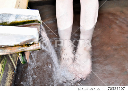 Enjoy a footbath at Izu-Atagawa Enjoy a footbath at Izu-Atagawa 70525207