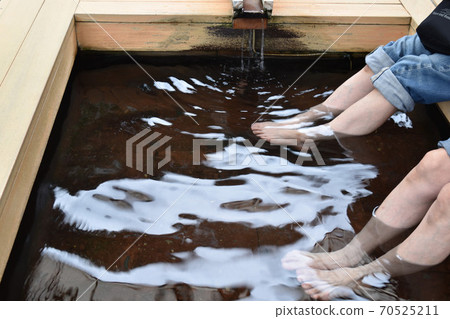 Enjoy a footbath at Izu-Atagawa Enjoy a footbath at Izu-Atagawa 70525211