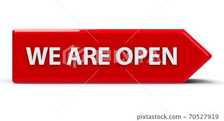 Icon arrow We are open Icon arrow We are open 70527919