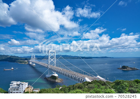 [鳴門橋]德島縣鳴門市鳴門市土佐土浦浦池 70528245