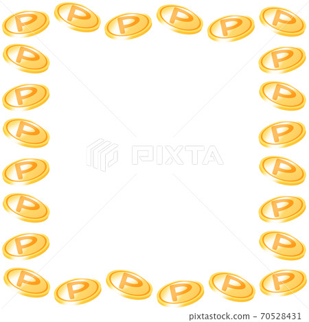 Coin frame square point 70528431