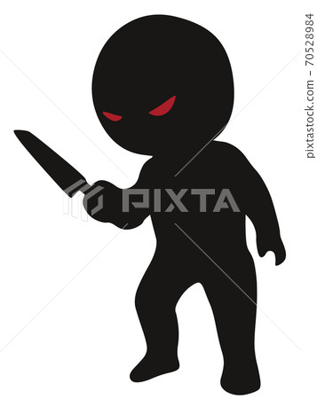 用刀子罪犯的數字 用刀子罪犯的數字 70528984