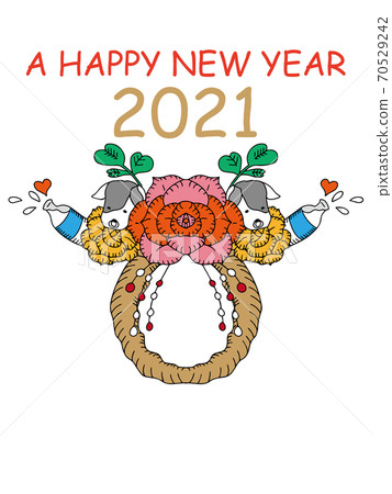 New Year's card pop New Year's card pop 70529242