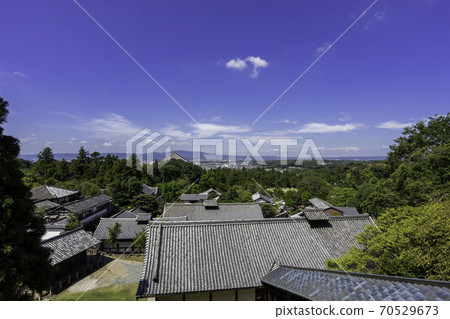 View from Todaiji Nigatsudo, Nara City, Nara Prefecture View from Todaiji Nigatsudo, Nara City, Nara Prefecture 70529673