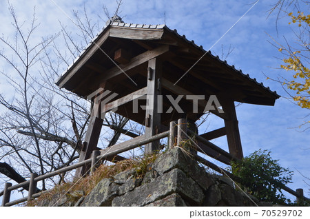 Fishing bell temple on Ishigaki (Hiji Castle / Hiji Town, Hayami-gun, Oita Prefecture) 70529702