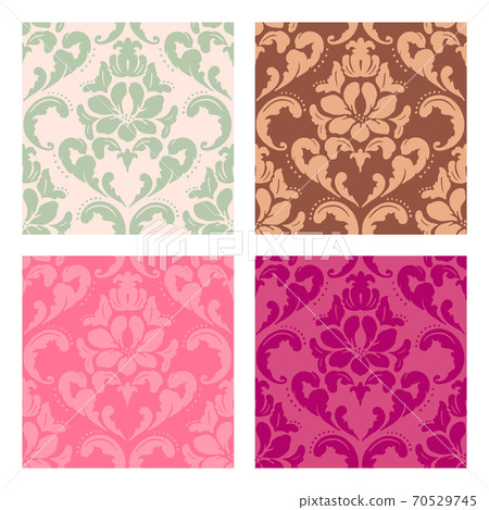 錦緞圖案無縫模式設置 錦緞圖案無縫模式設置 70529745