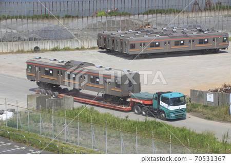 武藏野線車輛在新潟港（2019年8月） 70531367