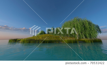 Isolated island Isolated island 70531422