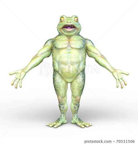 Frog human - Stock Illustration [70531506] - PIXTA