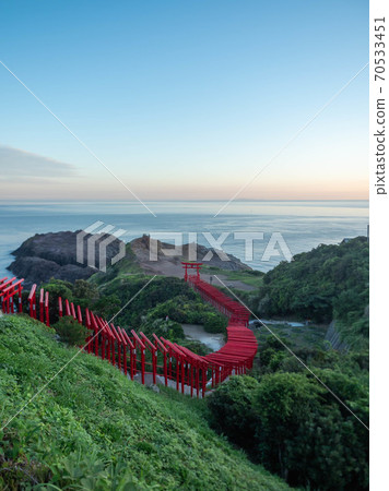 [山口]元之Mo神社在清晨 70533451