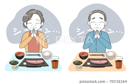 獨自吃飯的老人 獨自吃飯的老人 70538164
