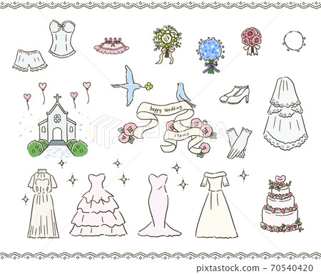 Wedding items 70540420