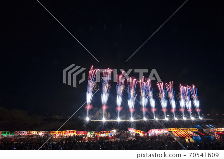 [夏季圖片]煙火大會資料 70541609