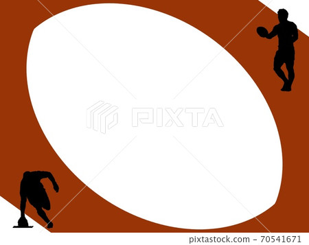 Rugby frame - Stock Illustration [70541671] - PIXTA