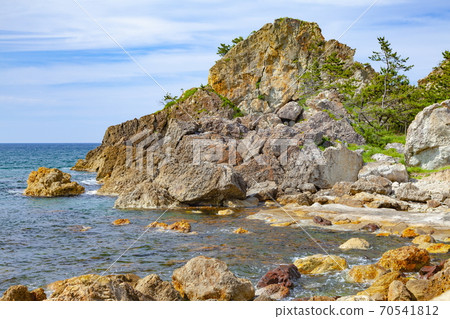 Coastal scenery of Wajima City, Ishikawa Prefecture 70541812