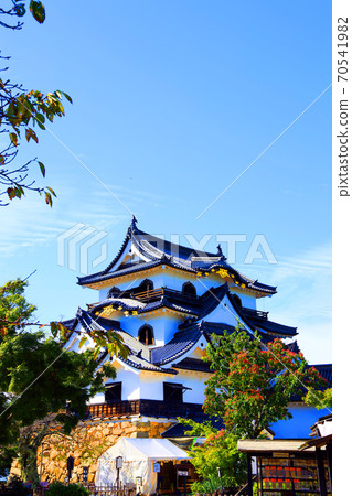 滋賀縣彥根市彥根城的風景，城堡，彥根城，日本歷史[10月] 70541982