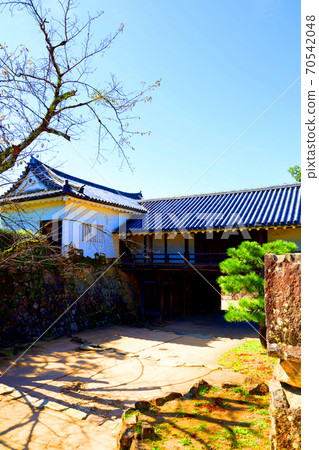 Scenery of Hikone Castle in Hikone City, Shiga Prefecture, Castle, Hikone Castle, Japanese History [October] 70542048