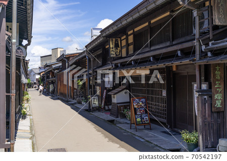 Hida Takayama Old Town, Sanmachi Traditional Buildings Preservation Area Print Cafe Baren Hida Takayama Old Town, Sanmachi Traditional Buildings Preservation Area Print Cafe Baren 70542197