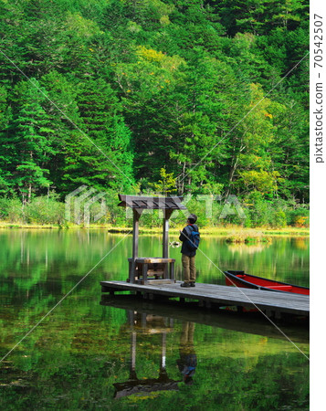 初秋在上高地敬拜 70542507