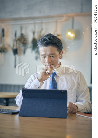 遠程工作男 70543516