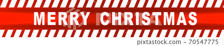Inscription Merry Christmas text Caution lines backgrounds Worn hazard stripes Warning tapes Danger signs 70547775
